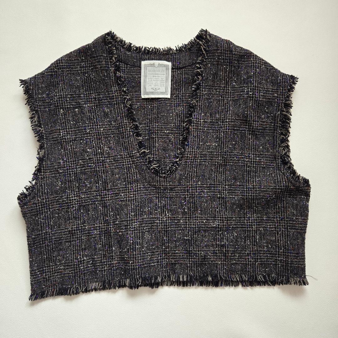 BEARDSLEY　ツイードジレセットシャツ