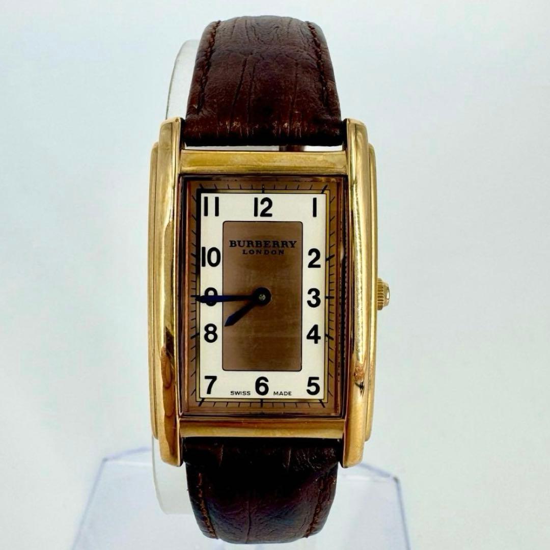【新品電池】 BURBERRY バーバリー メンズ腕時計 ゴールド 12100G