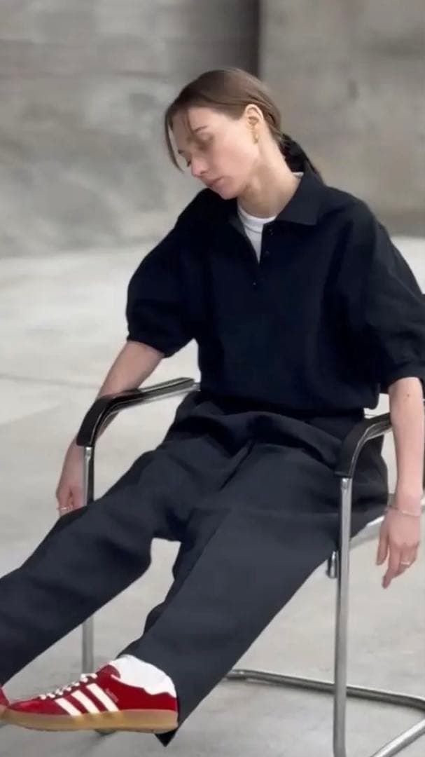 soyy. Almond Polo ブラック超美品