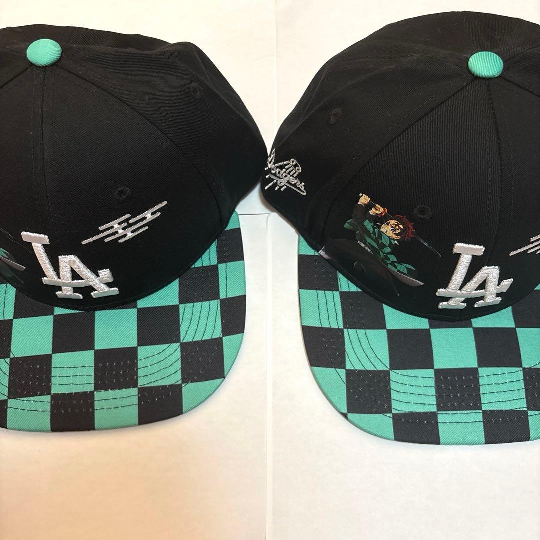 鬼滅の刃 ドジャース コラボ キャップ 2個セット