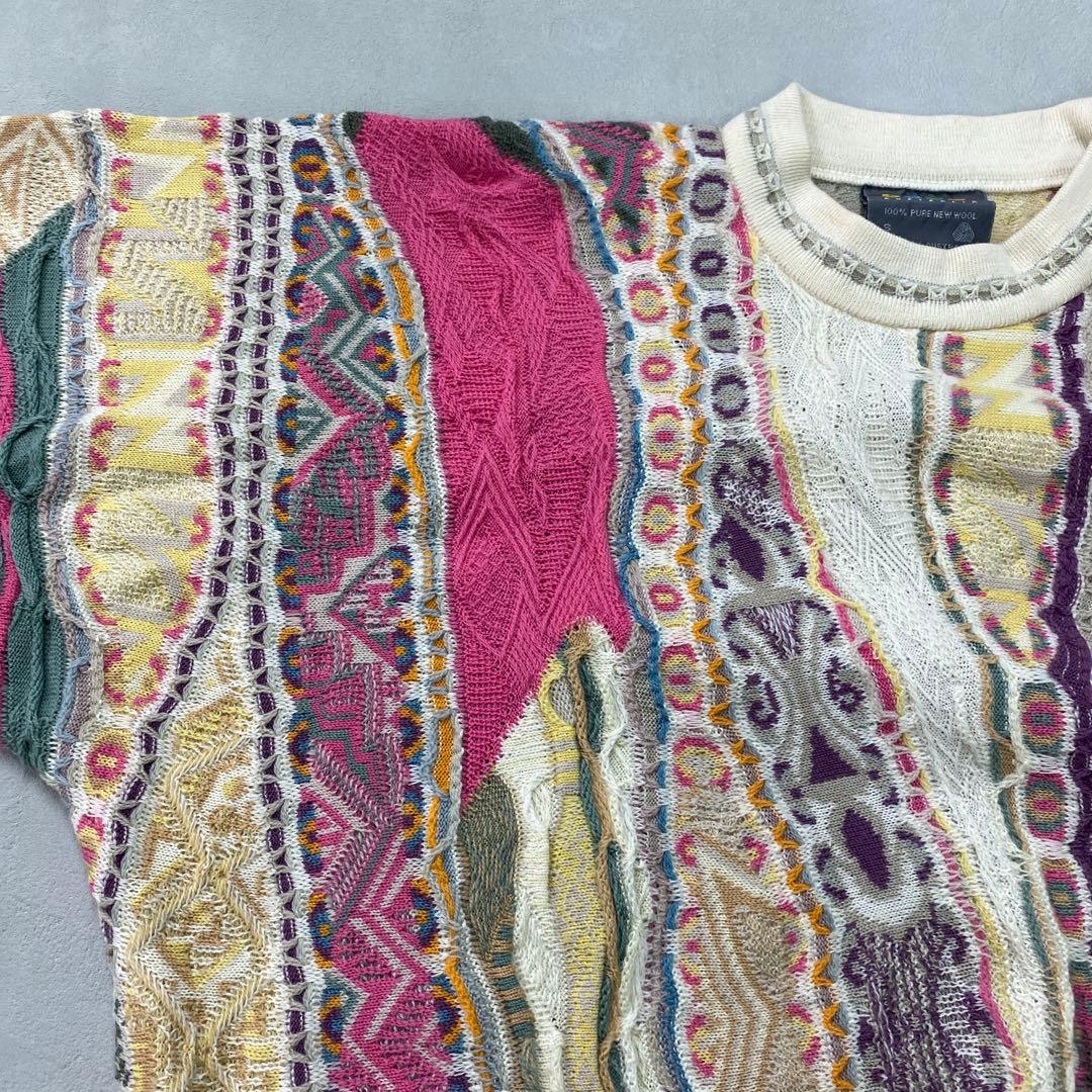 K467◯ COOGI クージー ニット ウール Sサイズ