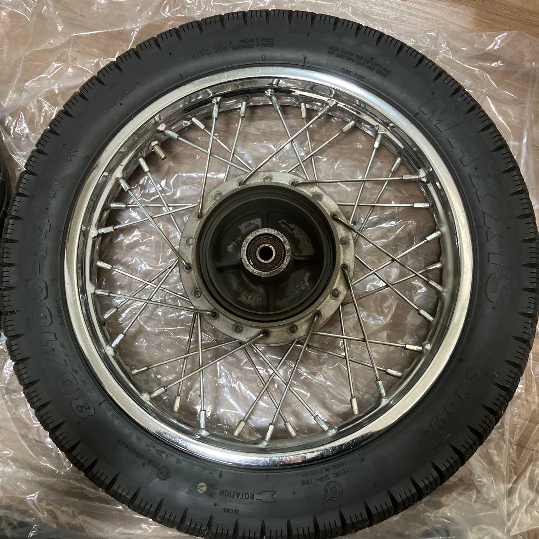 郵政カブ　ホイール　ja10 エイプなどに