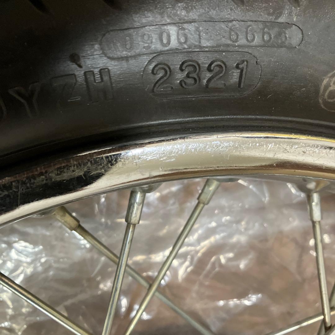 郵政カブ　ホイール　ja10 エイプなどに