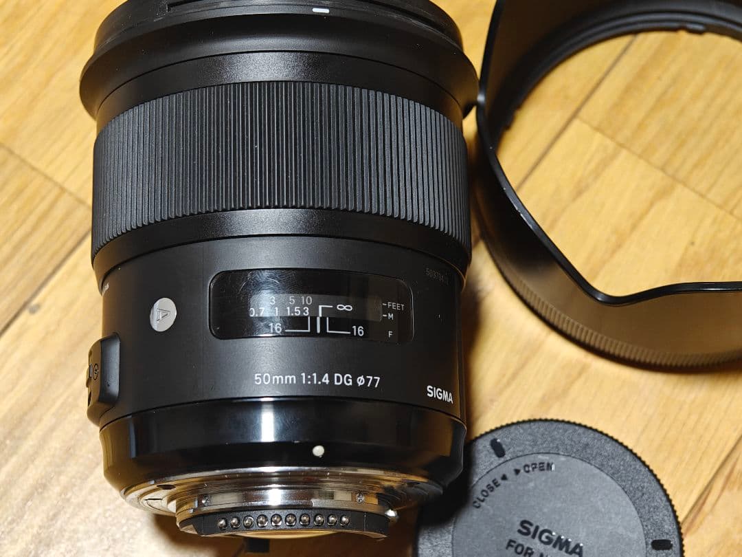 SIGMA 50mm f1.4 DG HSM Nikon F ニコン