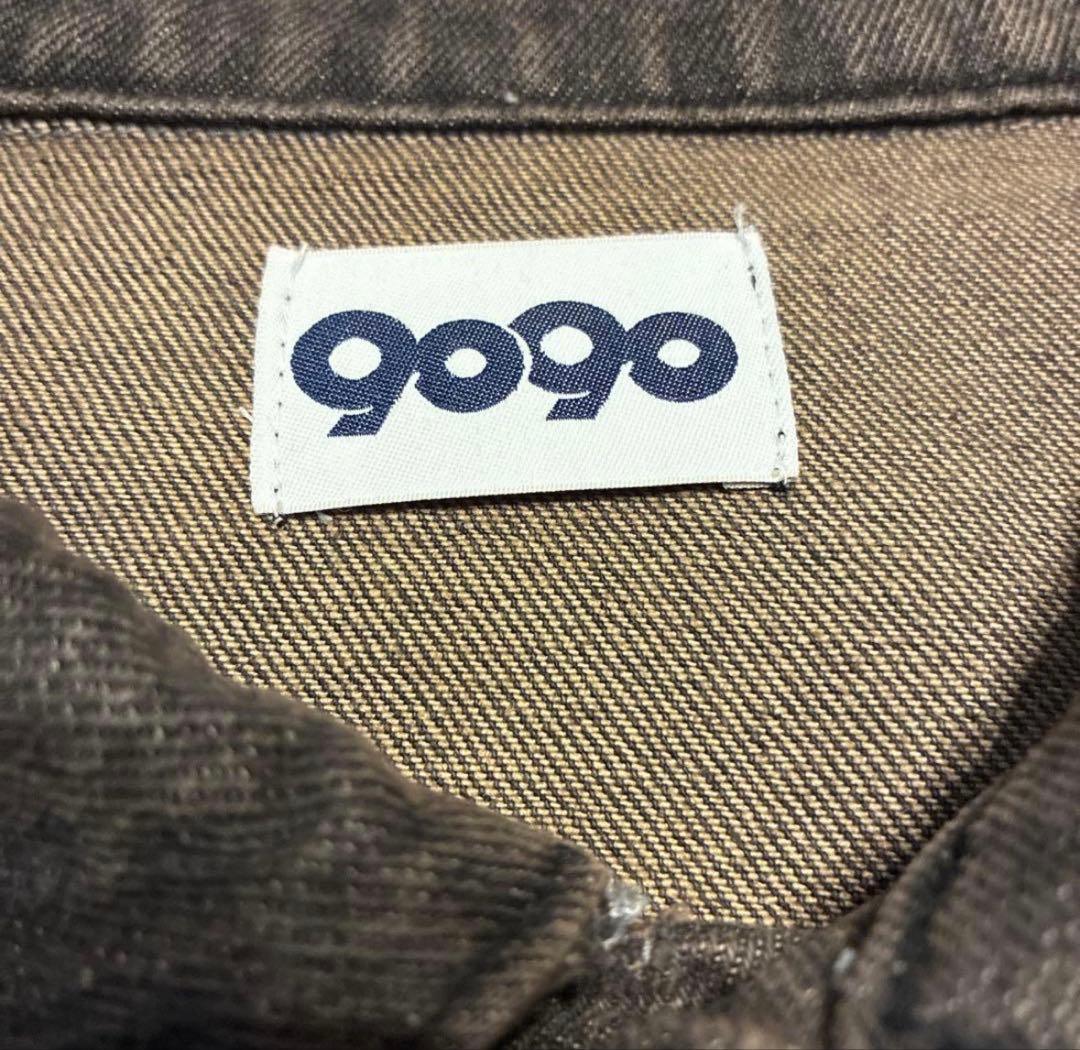 9090デニムジャケット　Gジャン　ブラウン 廃盤モデル