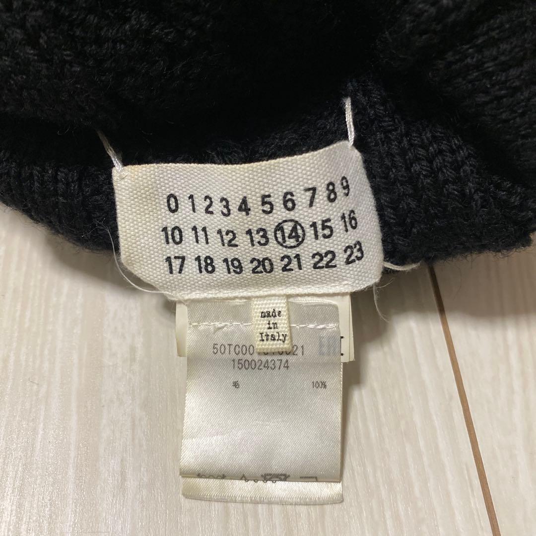美品●マルジェラ　ニットキャップ 帽子 margiela