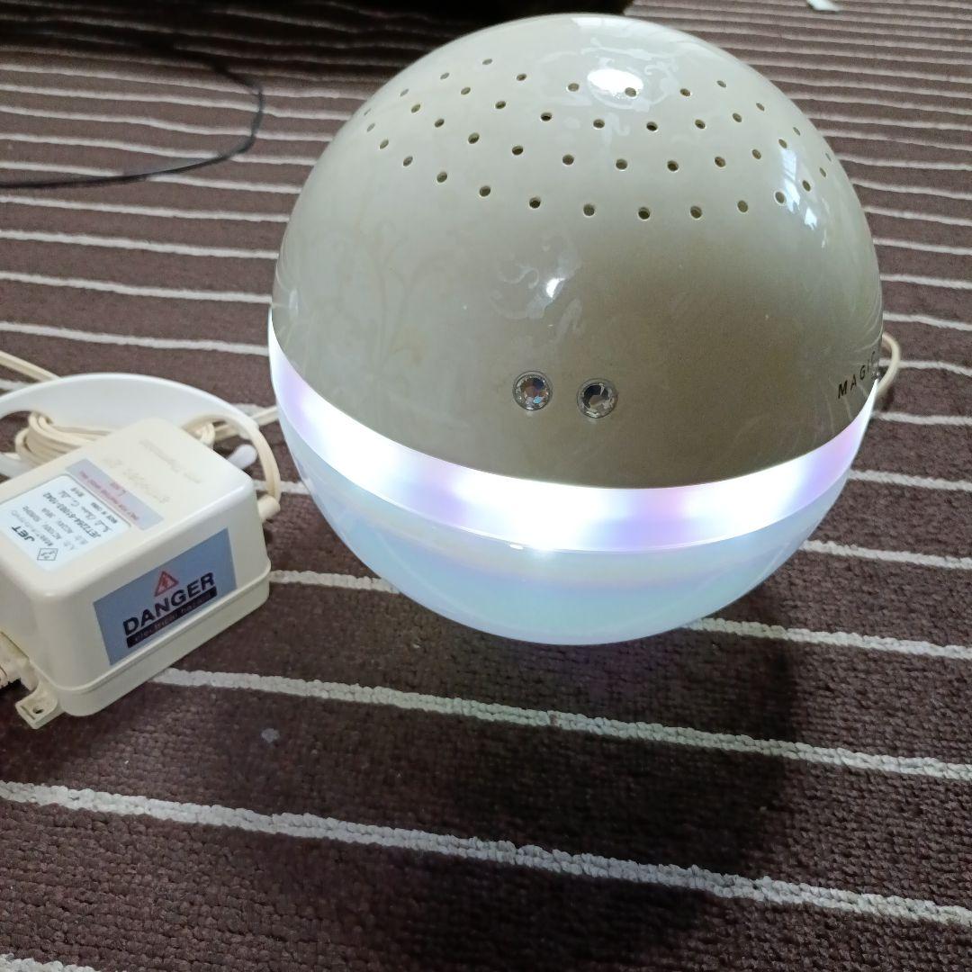 antibac2K マジックボール 空気清浄機ホワイト花柄　Lサイズ