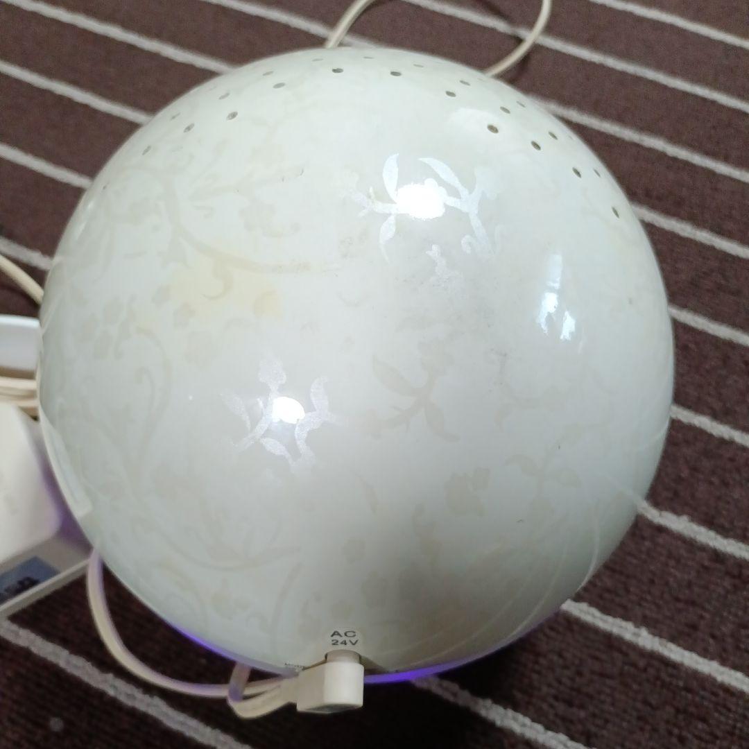 antibac2K マジックボール 空気清浄機ホワイト花柄　Lサイズ