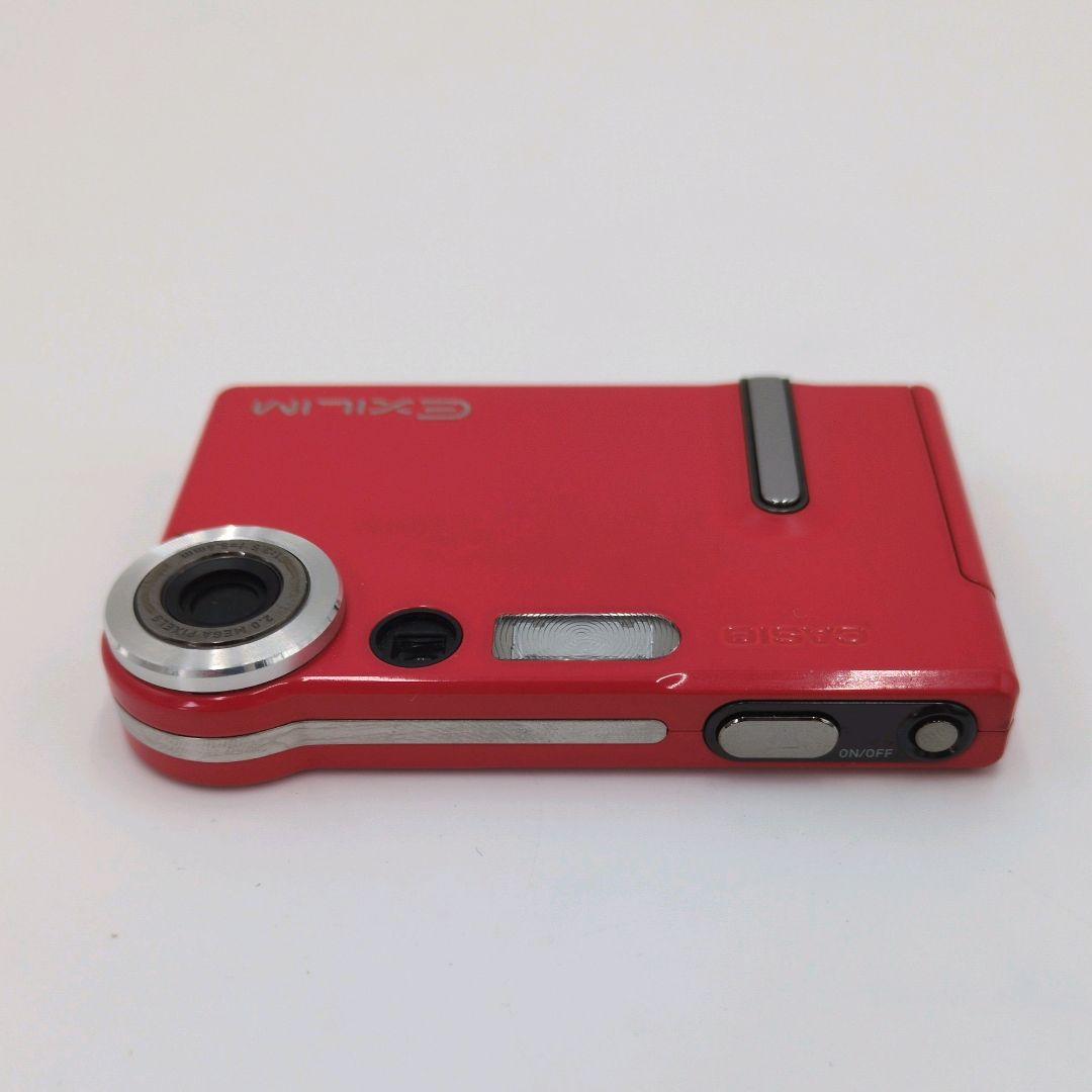 希少 美品 CASIO EXILIM EX-S20 超コンパクトデジカメ レッド