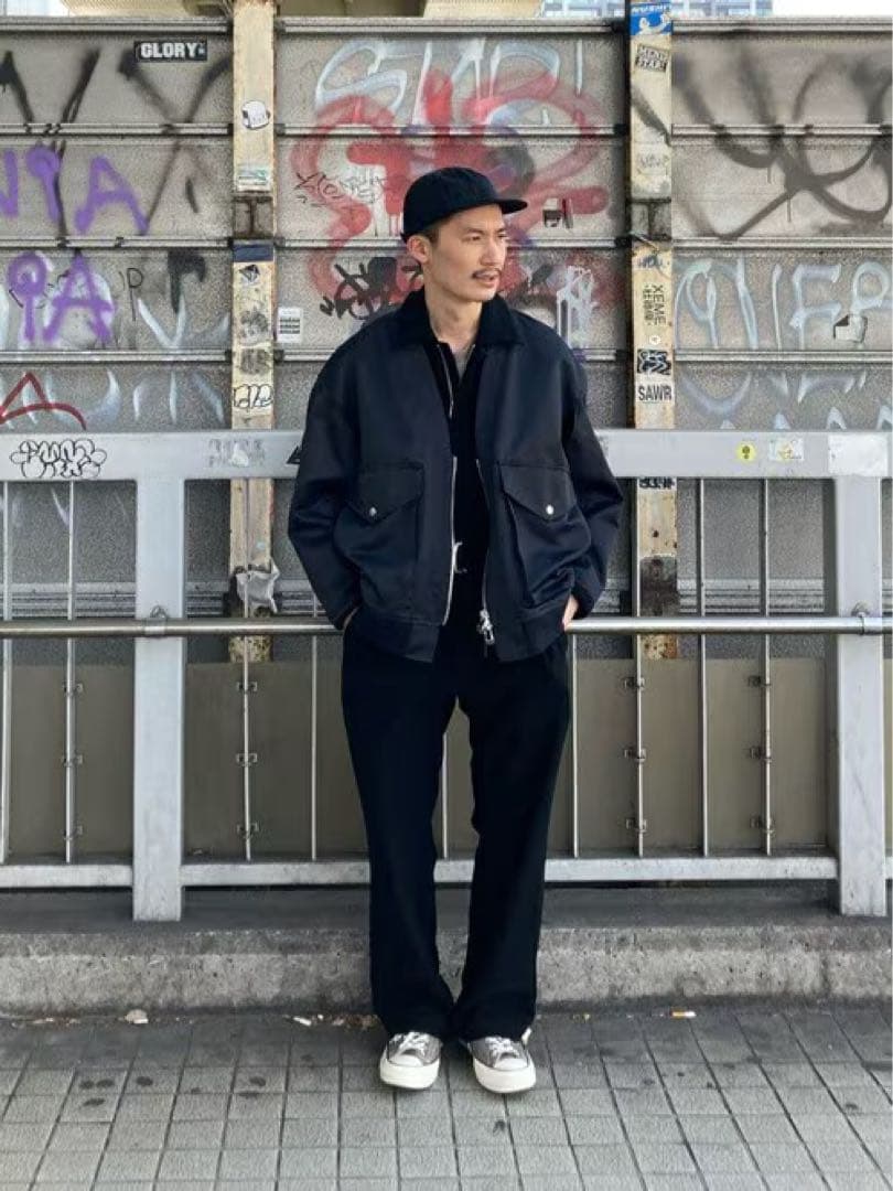 UNITED TOKYO ドレープジャンプスーツ　セットアップ　ブラック　2