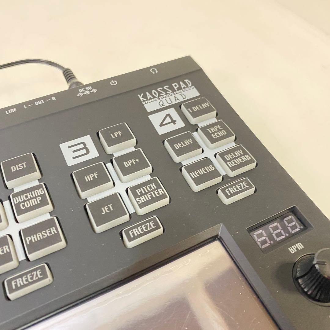 ◎KORG コルグ KAOSS PAD QUAD エフェクター 元箱付