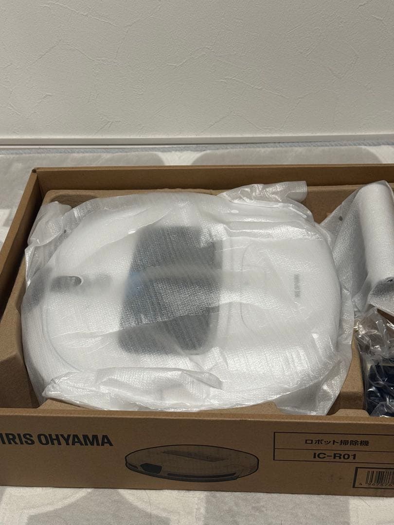 アイリスオーヤマ IRIS OHYAMA ロボット掃除機 IC-R01 ホワイト