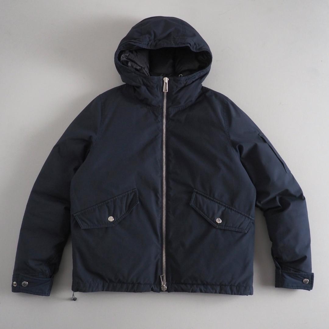ポールスミス　ダウンジャケット　フーディ　ネイビー　美品
