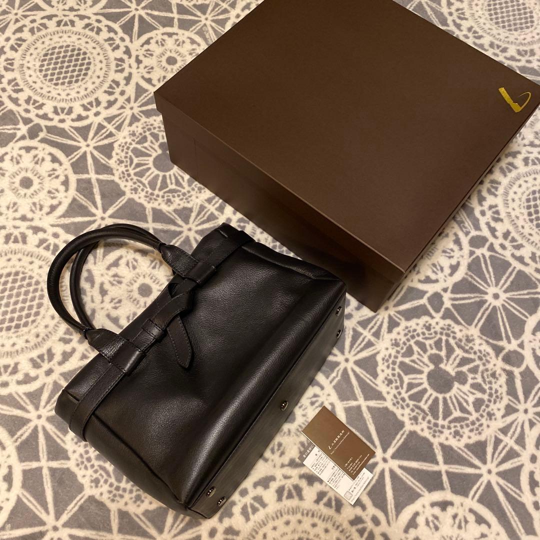 ぴ*ー様 土屋鞄製作所　バッグ ハンディカフェトート　ディープネイビー￼