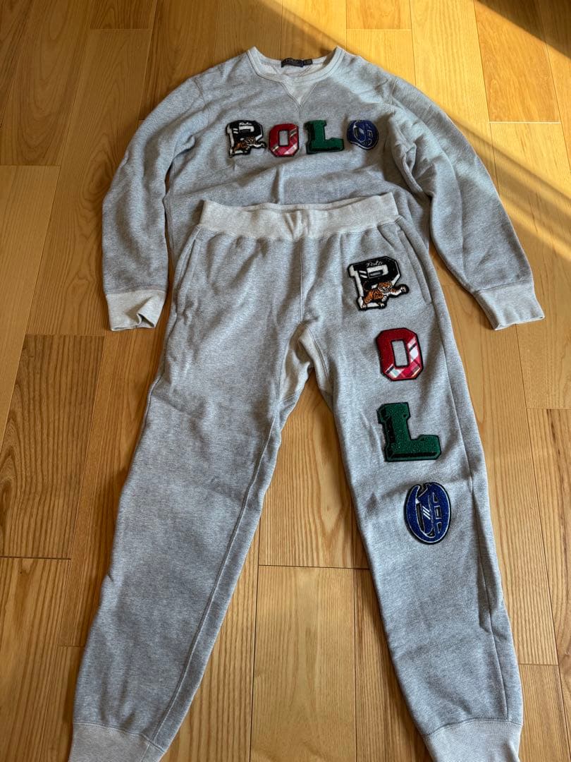 Polo Ralph Lauren グレー スウェットセットアップ