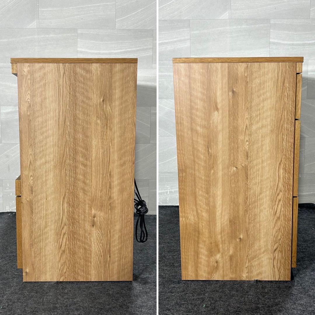 unico ADDAY アディ キッチンカウンター W820 食器棚 d3842