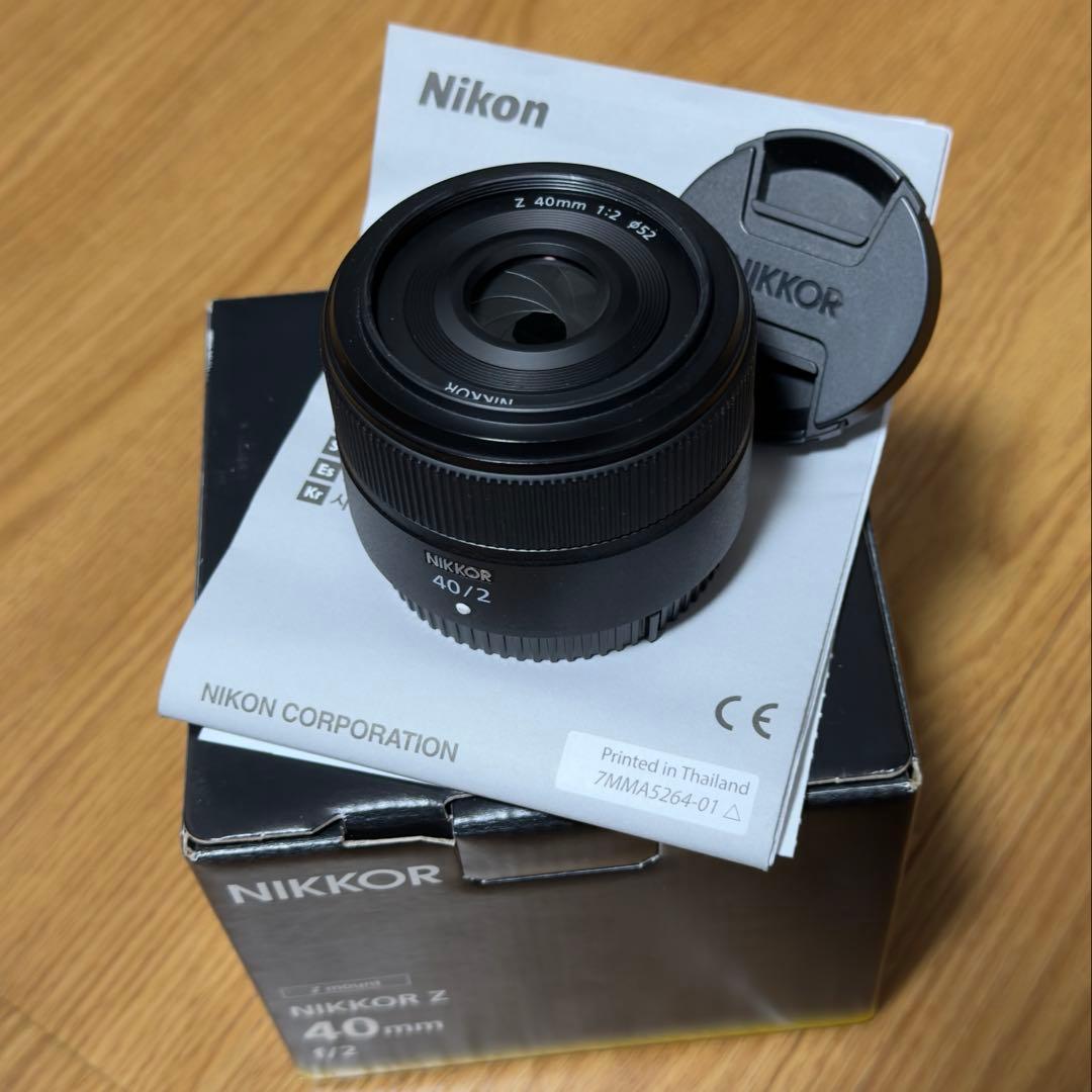 【美品】Nikon NIKKOR Z 40mm f/2 ｜防湿庫保管