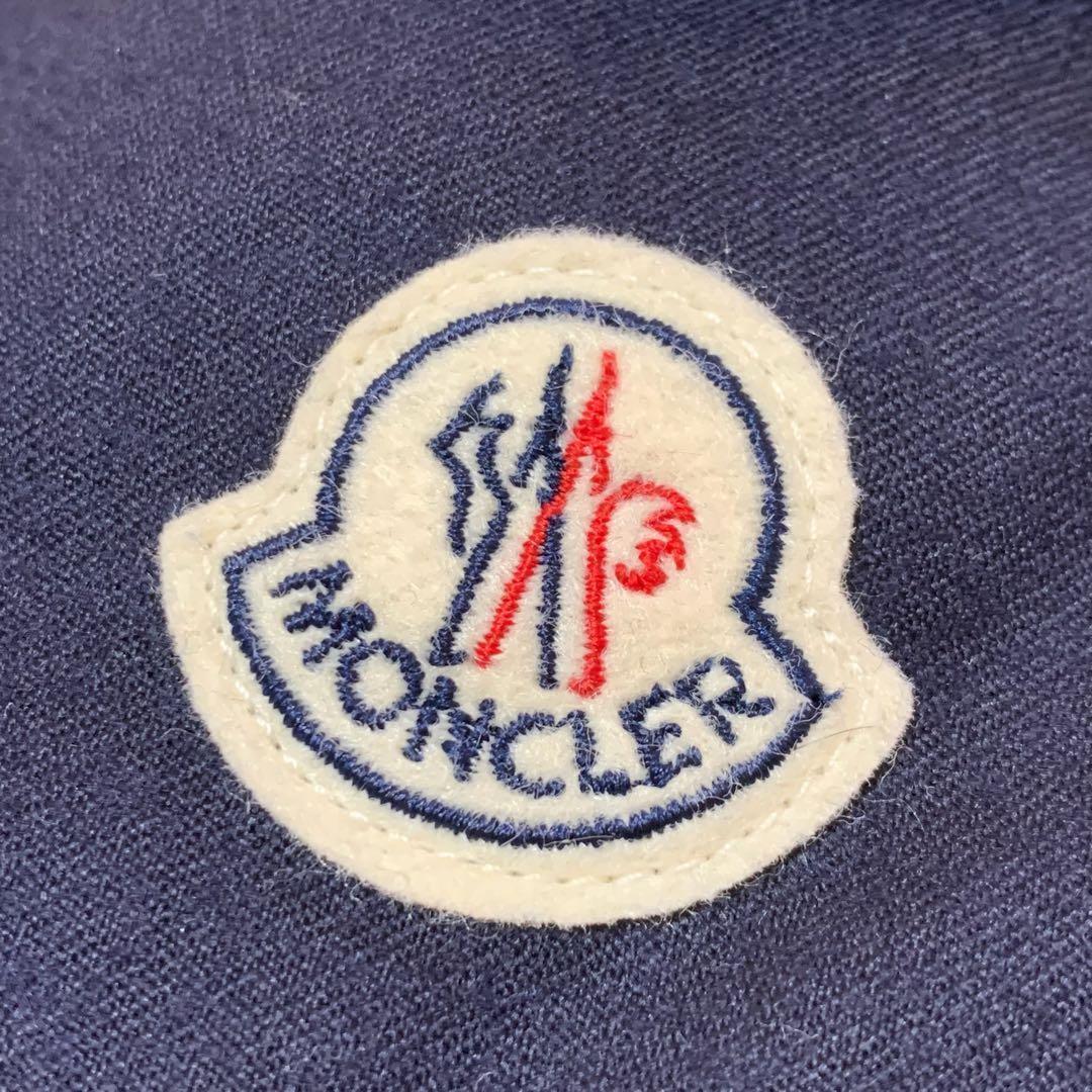 【鑑定済】モンクレール　 モンジュネーブル　ネイビー　1 クリーニング5D110