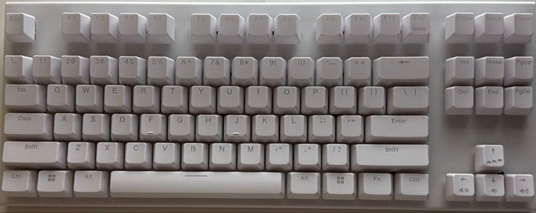 【ありす専用】REALFORCE GX1 45g 英語配列 ホワイト
