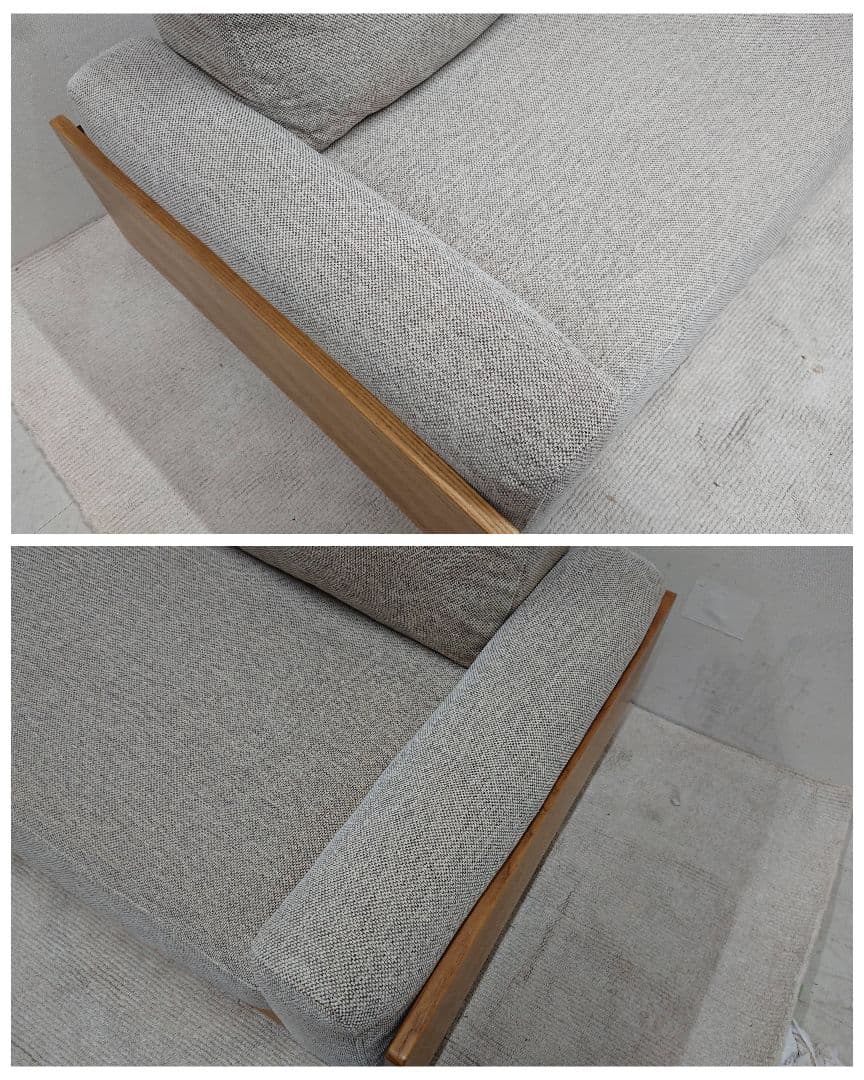 unico ウニコ TREL トレル 2.5Pソファ クリーニング済