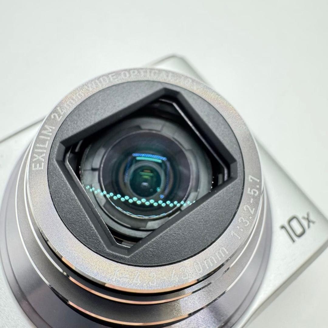 CASIO EXILIM ex-h15 シルバー コンパクトデジタルカメラ