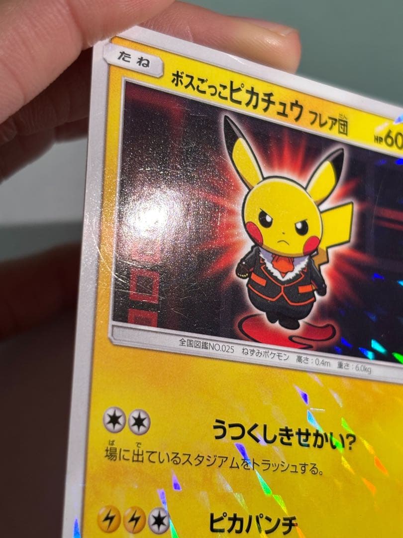 ボスごっこピカチュウ フレア団