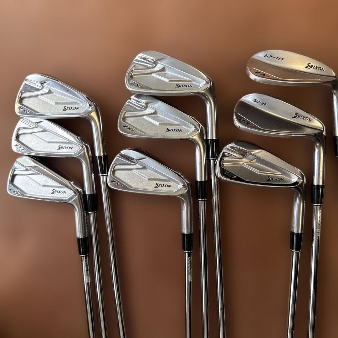 y*5様 スリクソン ZX7 アイアン　9本フルセット　ダイナミック　ゴールド