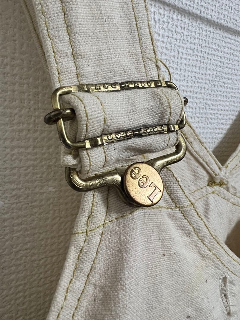 【デッドストック】70s Lee オーバーオール ダブルニー