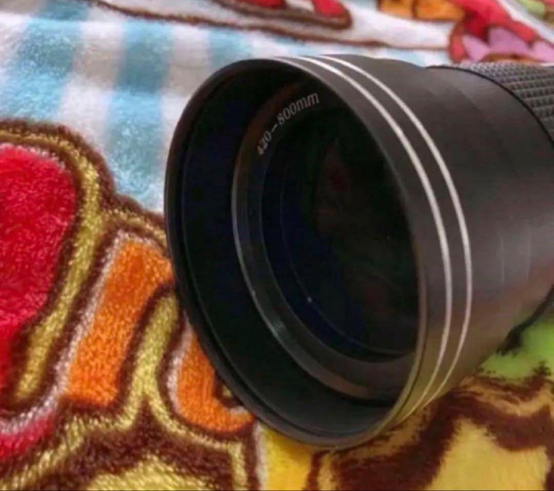 カメラレンズ 超望遠レンズ❗️800mm