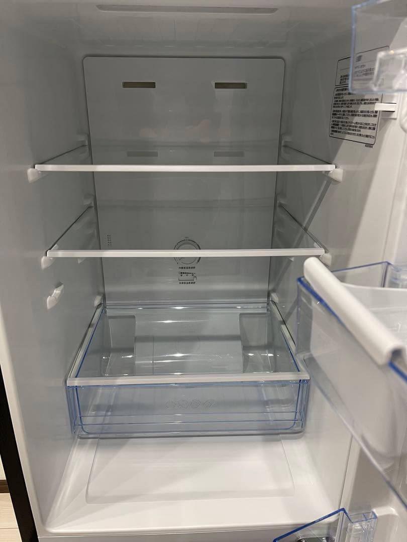 2024年製 Hisense 2ドア冷凍冷蔵庫ブラック HR-D16F/FB