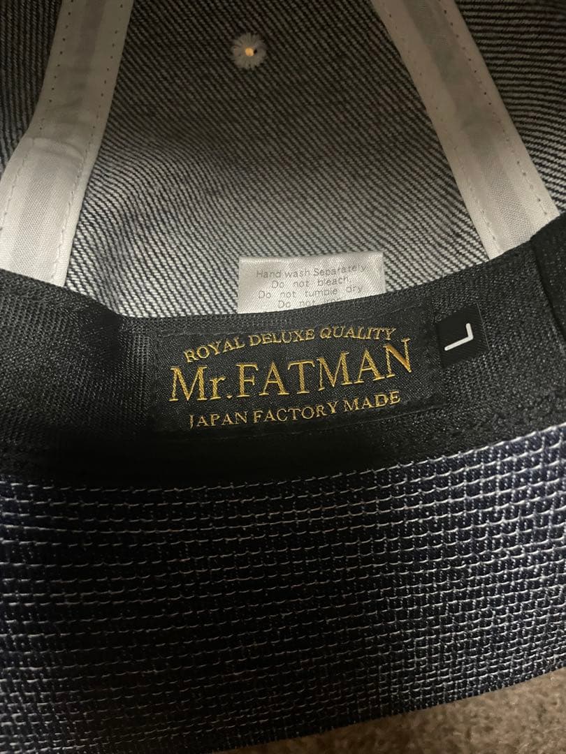 Mr.FATMANミスターファットマンデニムハット