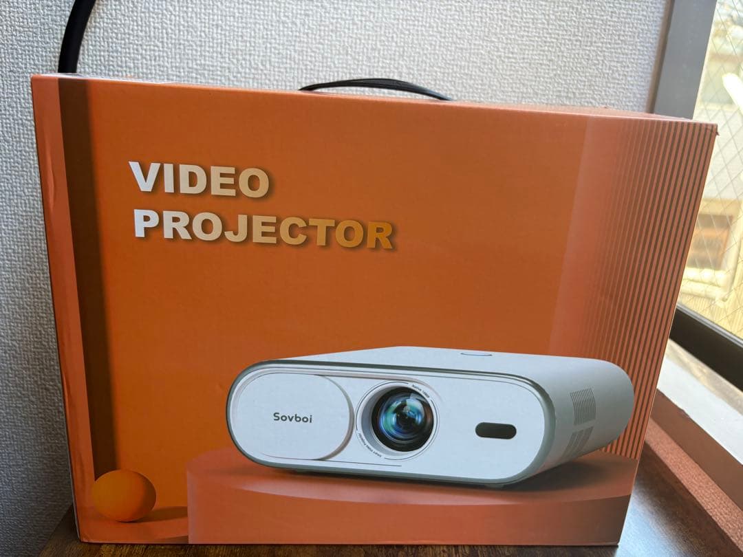 【Google　TV搭載＆自動レンズカバー】Sovboi プロジェクター本体