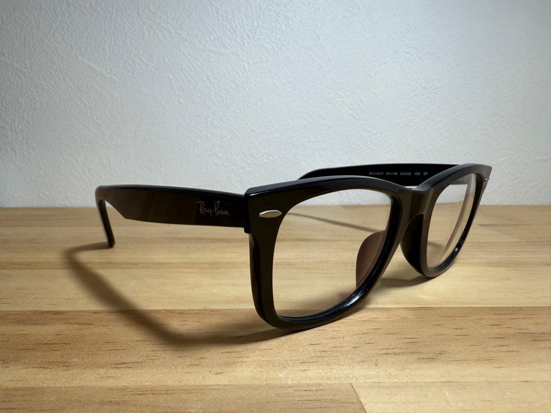 レイバンウェイファーラーRB2140F 調光偏光クリアブルーレンズ美品3種セット