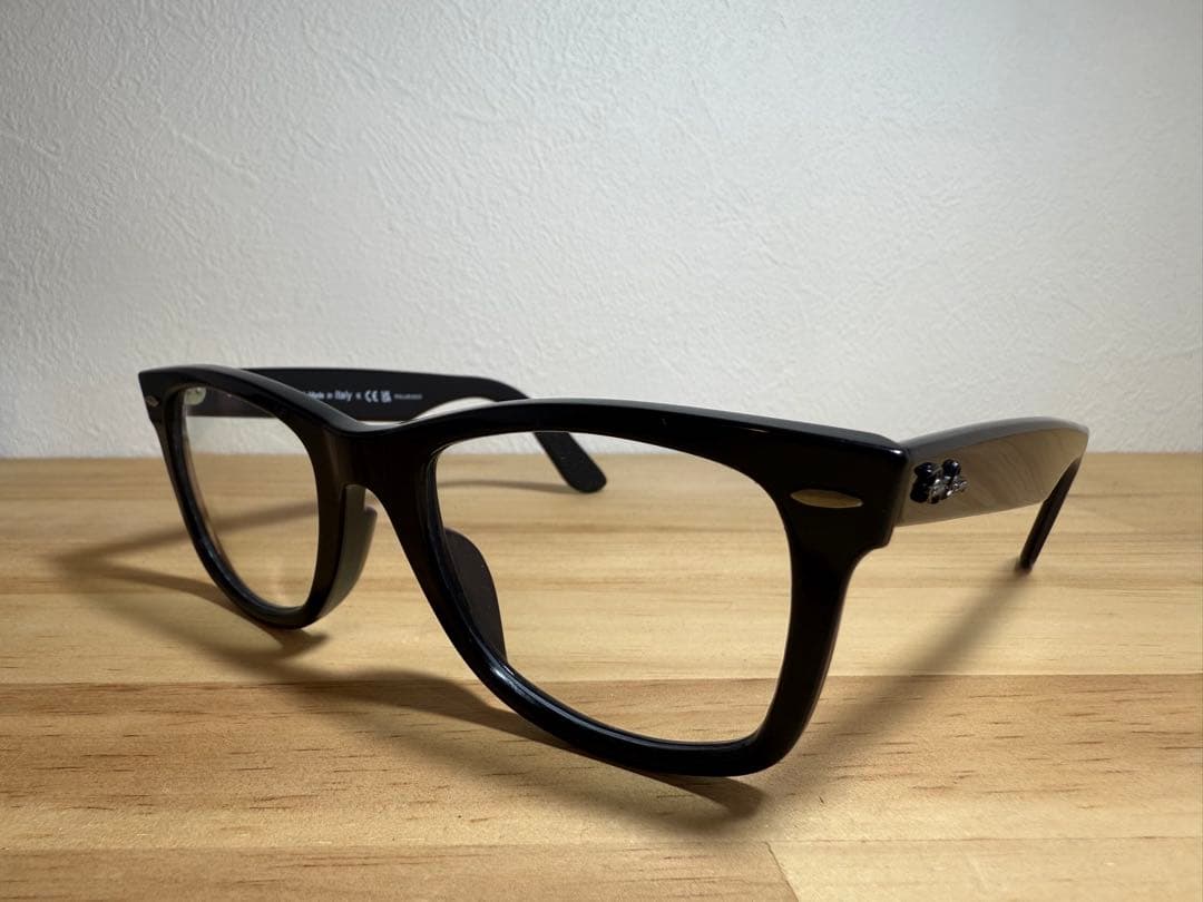 レイバンウェイファーラーRB2140F 調光偏光クリアブルーレンズ美品3種セット