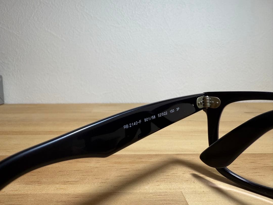 レイバンウェイファーラーRB2140F 調光偏光クリアブルーレンズ美品3種セット