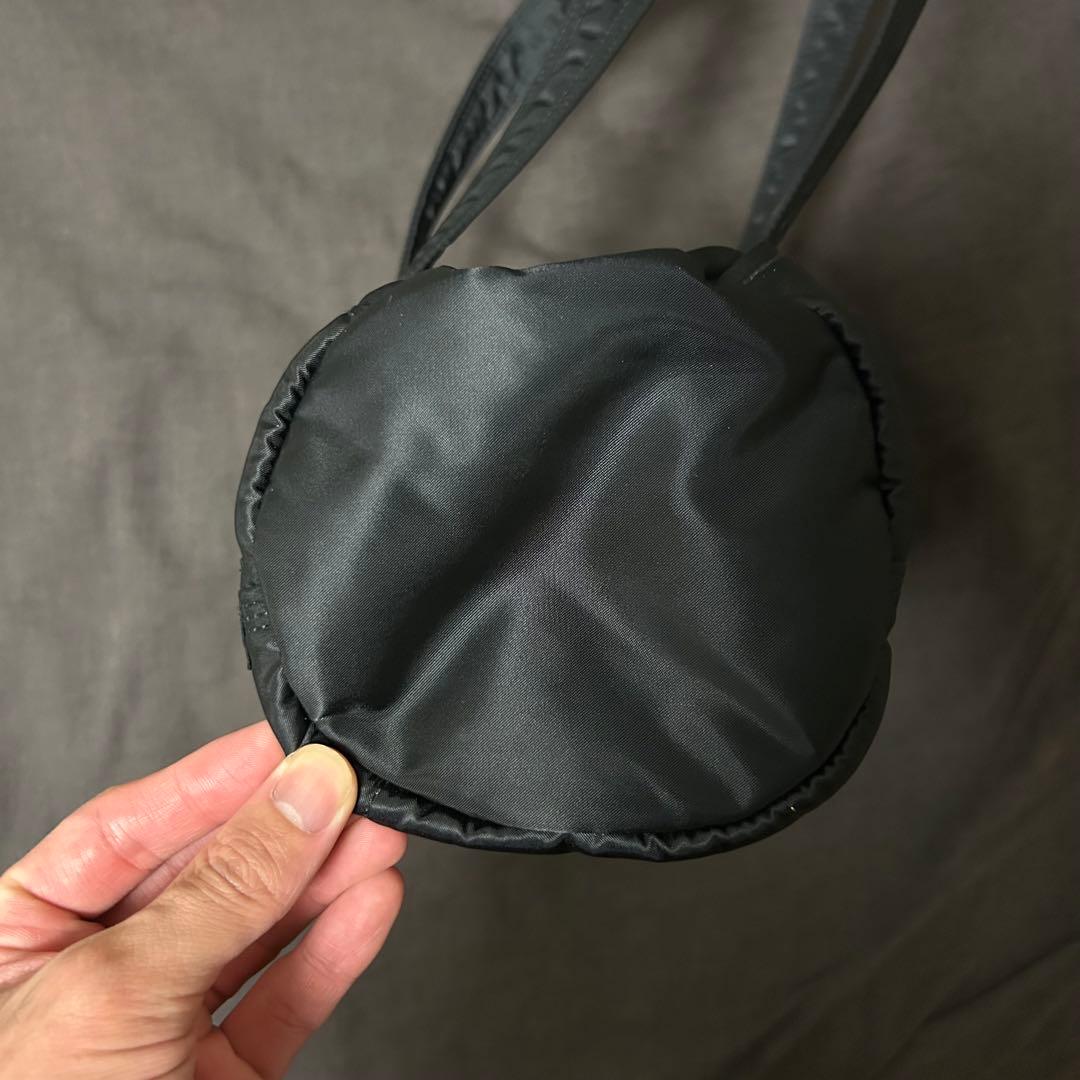 ⭐極美品⭐PORTER タンカー ミニ ドラムバッグ 黒 Sサイズ