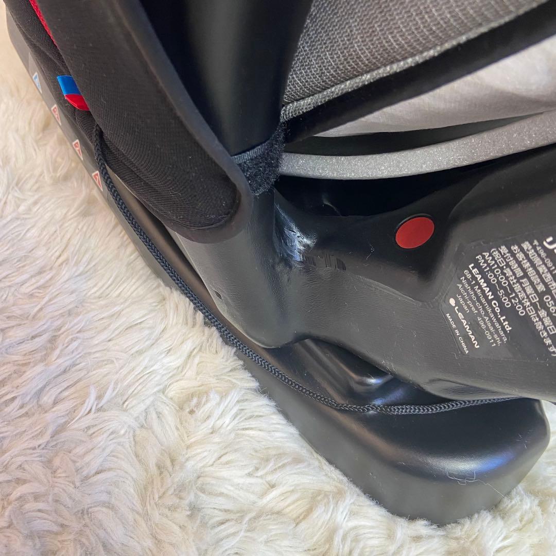 美品 LEAMAN カイナ チャイルドシート ジュニアシート 日除け 1029A