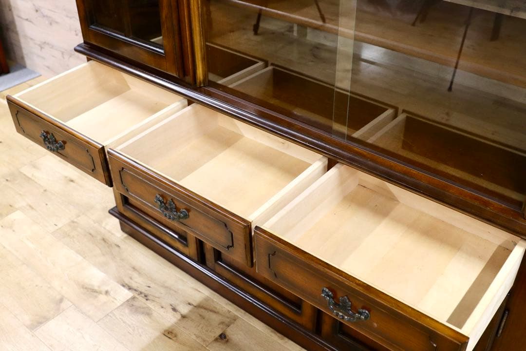 GMIH165○karimoku / カリモク 両面キャビネット 食器棚 リビン