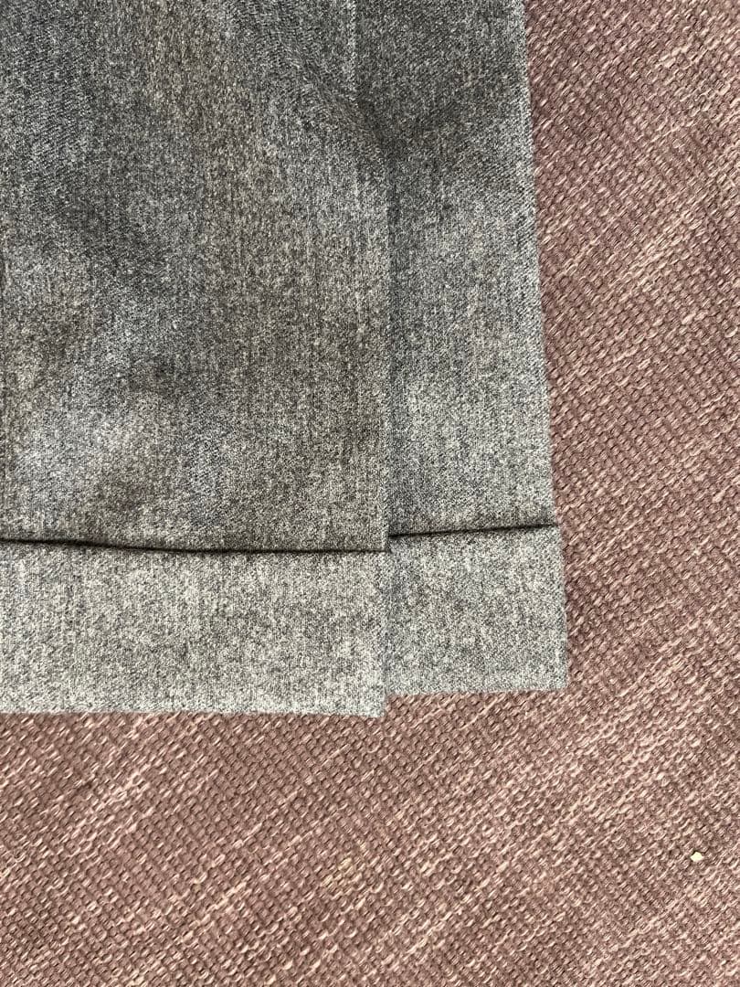 【BEAMS F】GERMANO ジェルマーノ 1プリーツ フランネルウール44