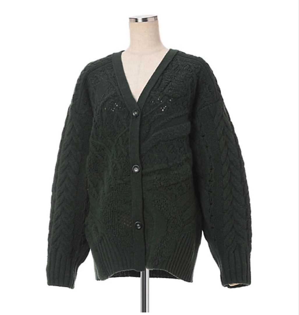 2/6まで　Mame Kurogouchiマメクロゴウチカーディガン