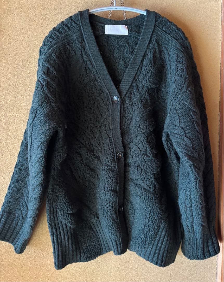 2/6まで　Mame Kurogouchiマメクロゴウチカーディガン