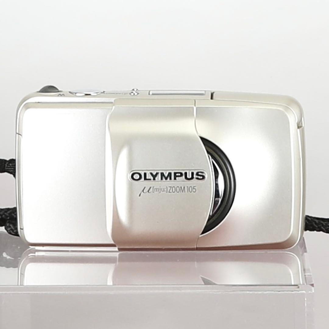 【完動品】Olympus μ [mju:] ZOOM 105 フィルムカメラ