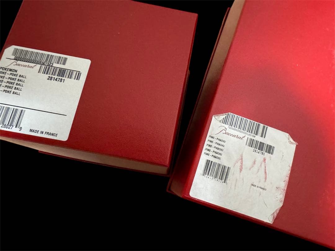 完売品 新品✴︎バカラ ポケモン コレクション ピカチュウ・モンスターボールセット