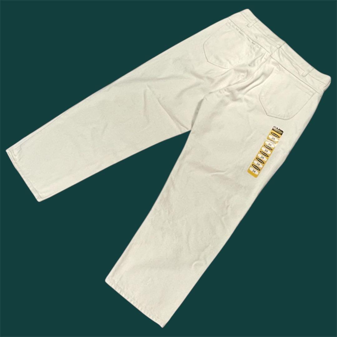 新品 Sundays Best One Wash ワイドデニムパンツ アイボリー