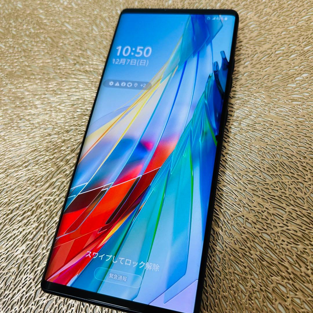 LG ウイングLM-F100VM(AT&T版)デュアルスクリーン対応 本体