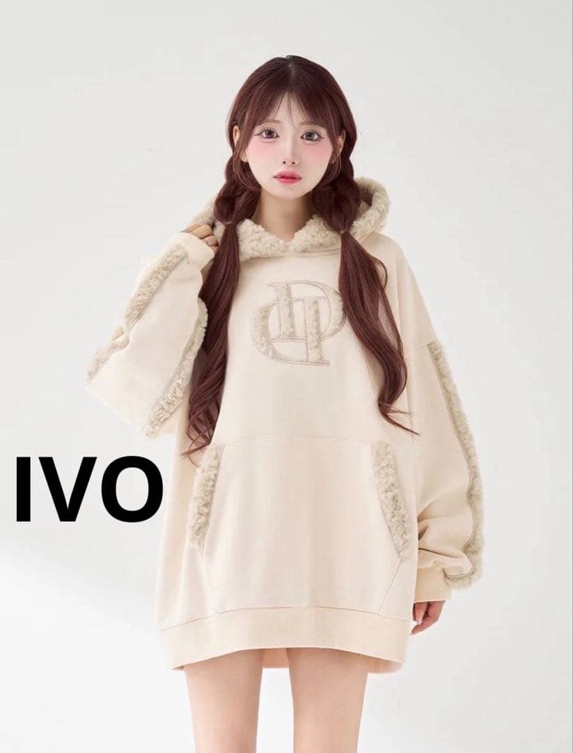 値下げ不可！ Darich DDボアスウェットフーディー IVO