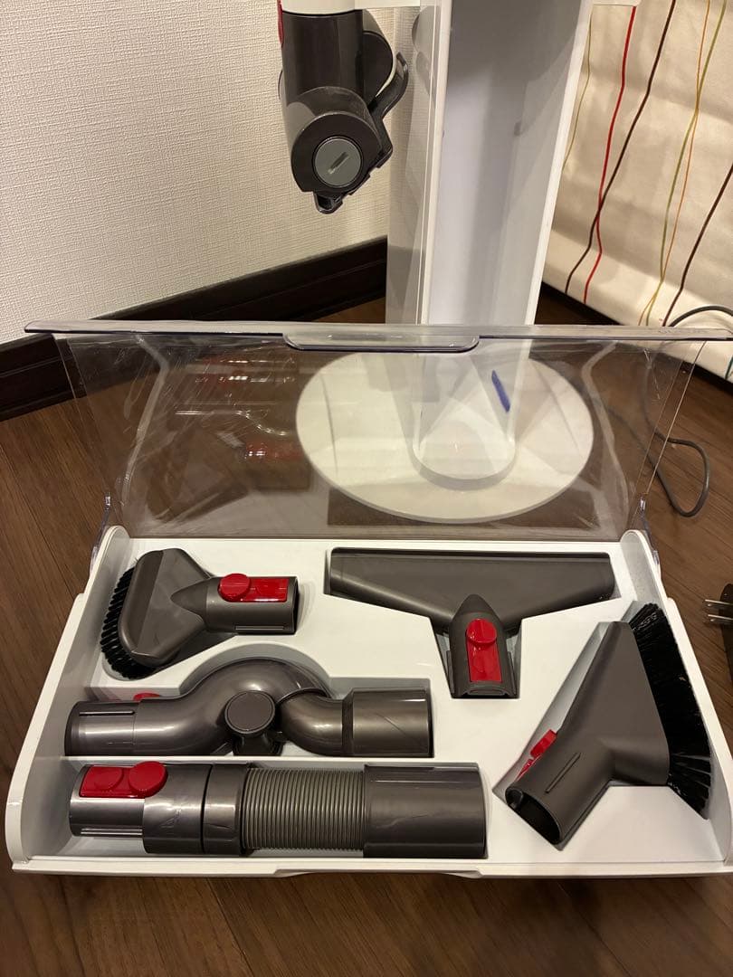 DYSON CYCLONE V10 FLUFFY フロアドック+ツール10点