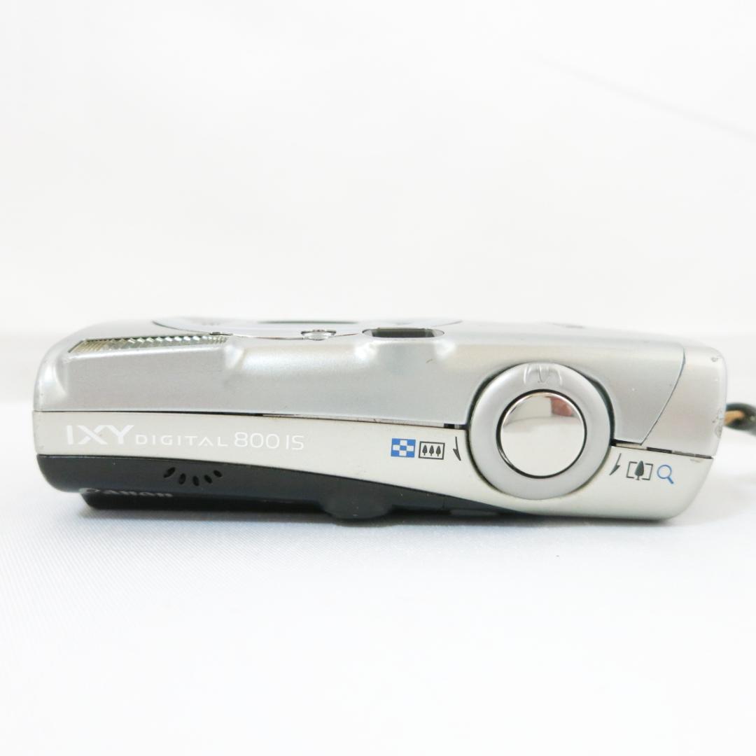 Canon IXY DIGITAL 800ISコンパクトデジタルカメラ シルバー