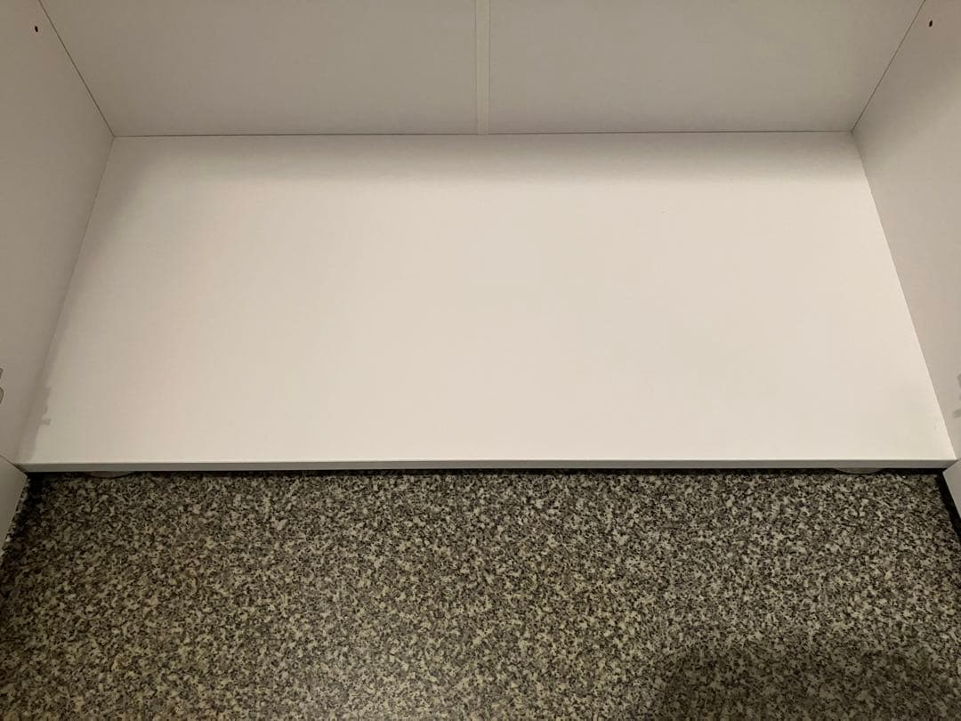 【3月中旬頃まで出品】【日本製】シューズボックス ホワイト幅75cm ハイタイプ