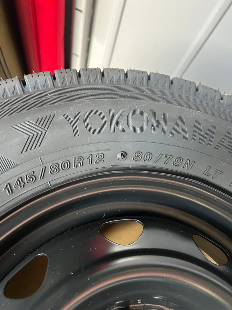 ホンダN-VAN YOKOHAMA iceGUARD スタッドレスタイヤセット